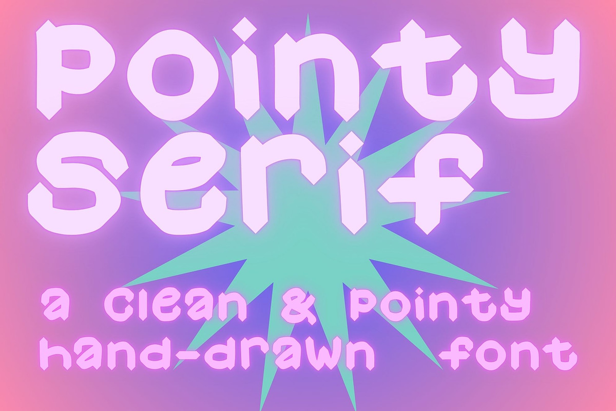 Pointy Serif, a Handwritten Font by Eryn Rose Design (Photo 4 of 18)