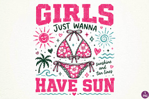 Retro Summer Sublimation, Summer PNG, a Seasonal Illustration by DreamPrint404