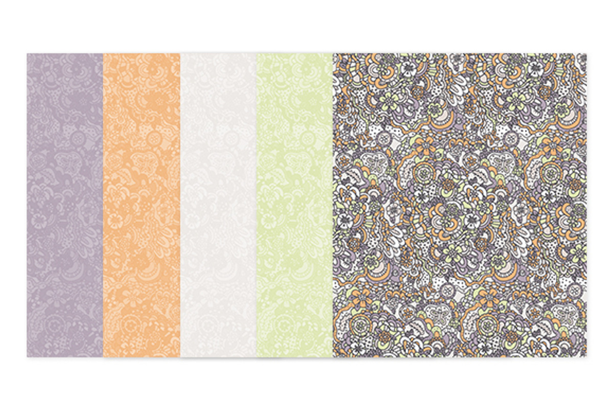 Flower Power Pack 2, a Pattern Graphic by Ariel Tyndell Design (Photo 2 of 2)