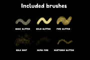 Glitter & Sparkle 1.0 for Procreate, a Brush Add-On by Design av MAD (Thumbnail 2 of 10)