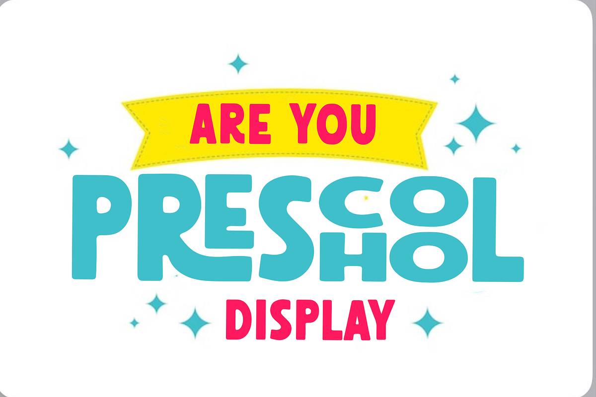 Preschool, a Script Font by InermediaSTUDIO (Photo 1 of 5)