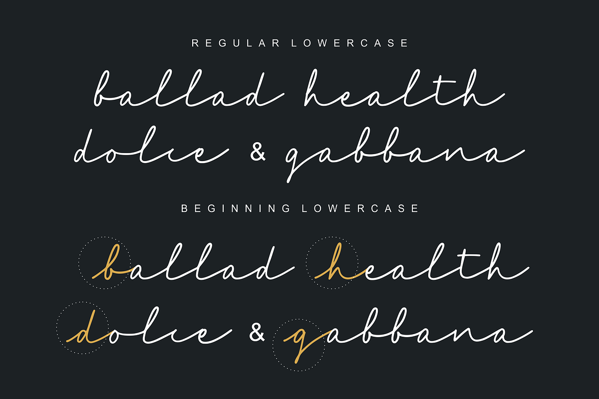 The Goblick Font, a Script Font by Allouse Studio (Photo 3 of 12)