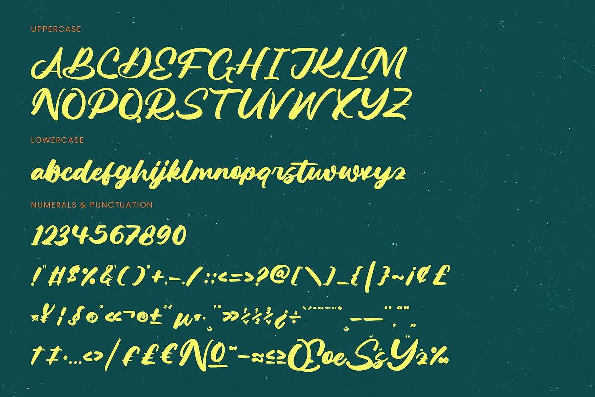 Factun Blacki Bold Calligraphy Font, a Script Font by Letterena Studios Script (Photo 18 of 20)