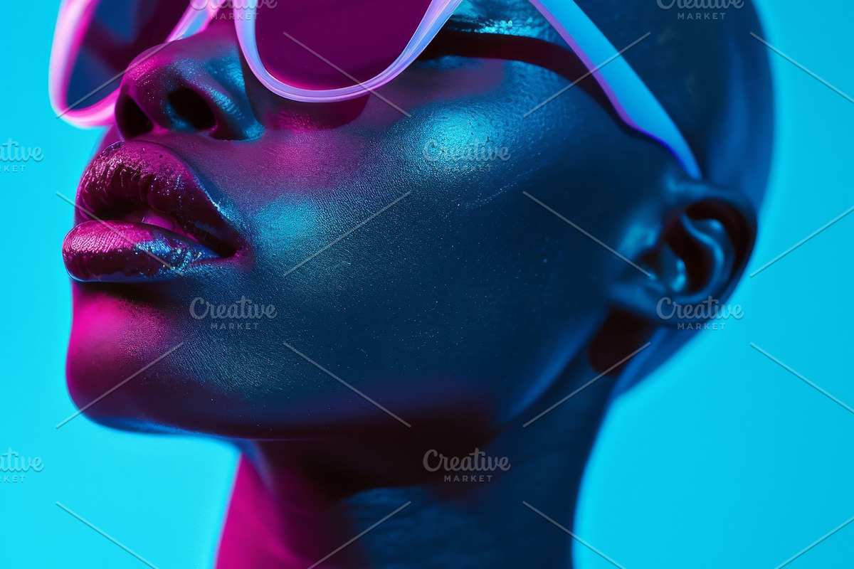 109 Fashion models in sunglasses, a Beauty & Fashion Photo by Handmadefont (Photo 6 of 113)