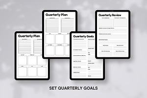 Goal Setting Productivity Planner