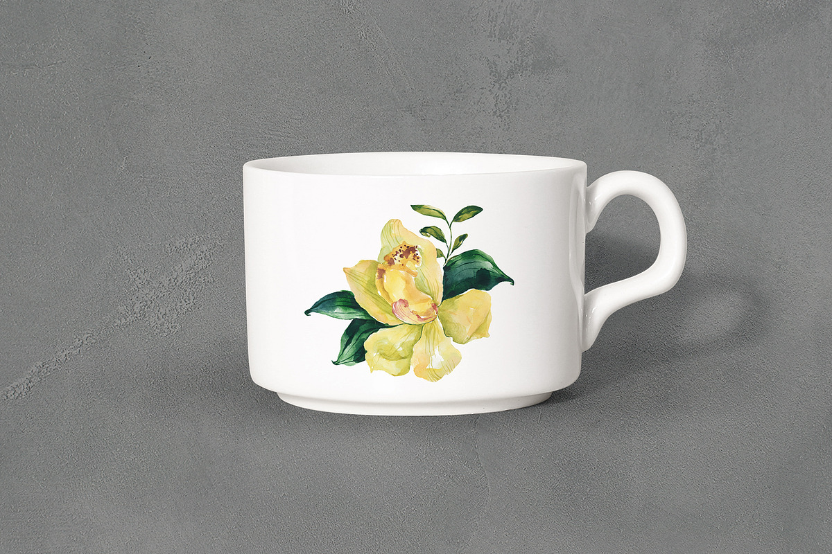Mockup small mugs for sublimation, a Print Template by Re_Margarita_Art (Photo 5 of 6)