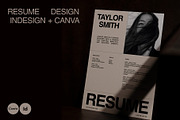MIEL Resume Template, a Templates & Theme by TheMockeryShop (Thumbnail 1 of 2)