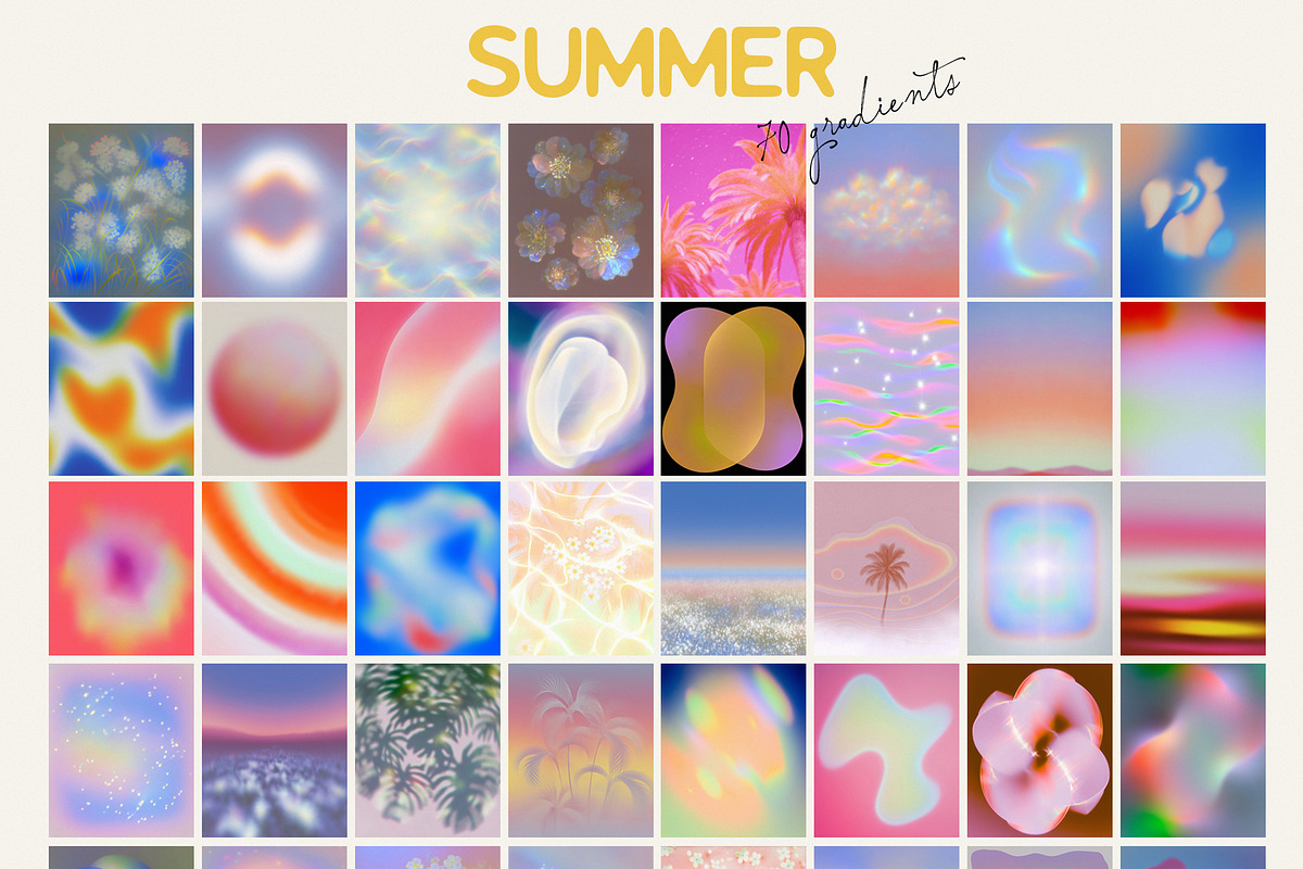 SEASONS: Gradient Backgrounds, a Background Graphic by Purple (Photo 5 of 13)