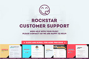 15 Resume Templates - Ultra Bundle, a Resume Template by RockStarUI (Thumbnail 4 of 6)
