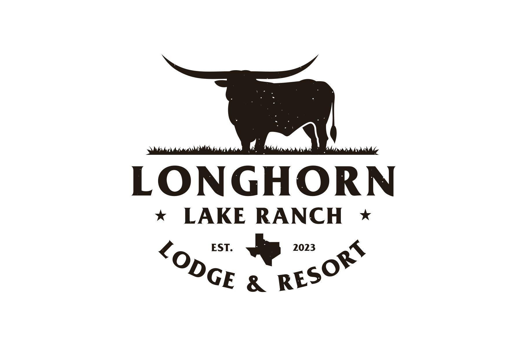 Vintage Longhorn Ranch Logo & Badge, a Branding & Logo Template by ...