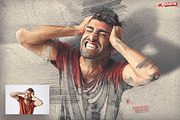 Exotic Canvas PS Actions Bundel, an Action Add-On by Amorjesu.com (Thumbnail 9 of 104)