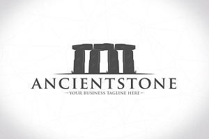 Ancient Stone Logo Template