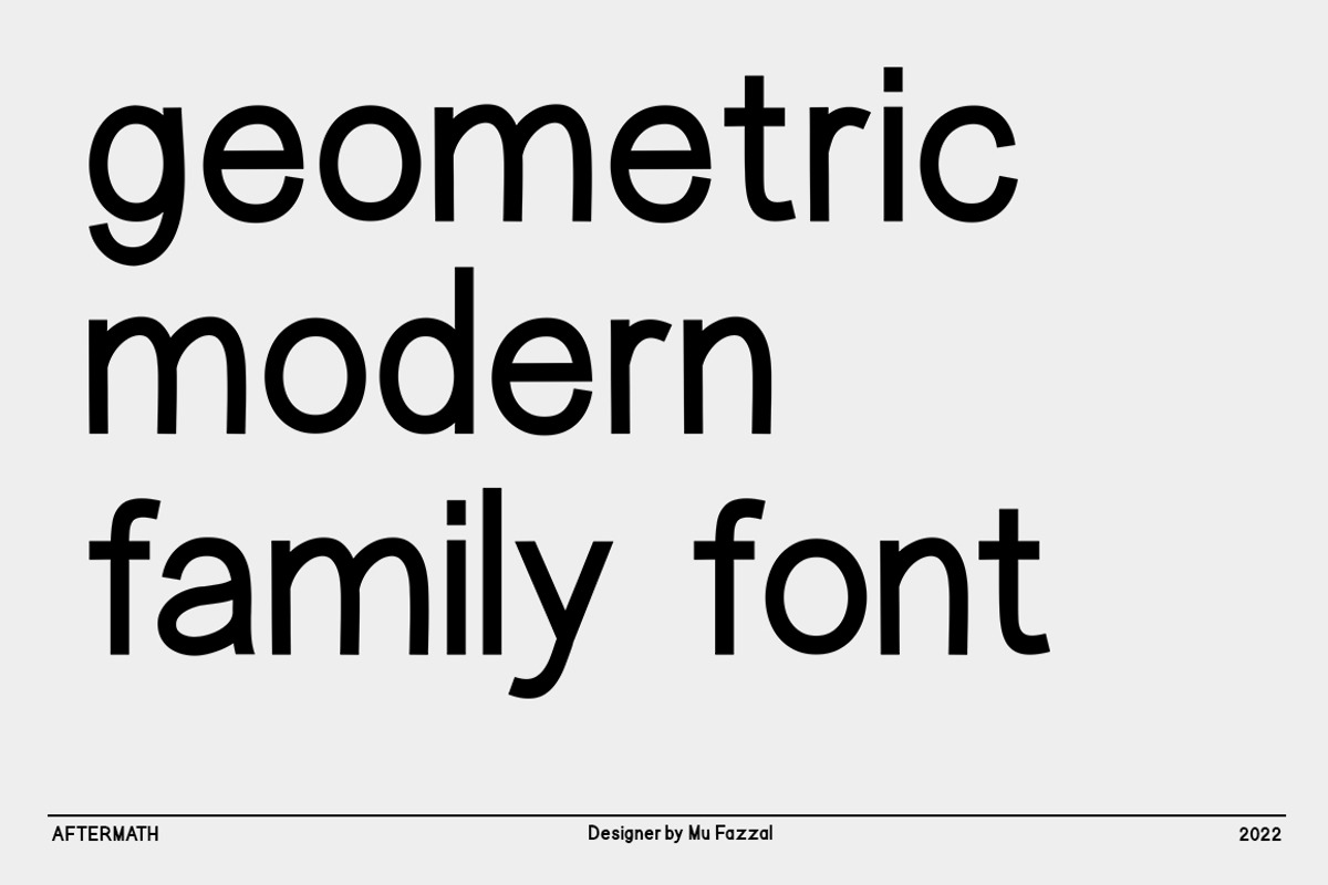 AFTERMATH | 80% Off, a Sans Serif Font by Bosstype Studio (Photo 2 of 10)