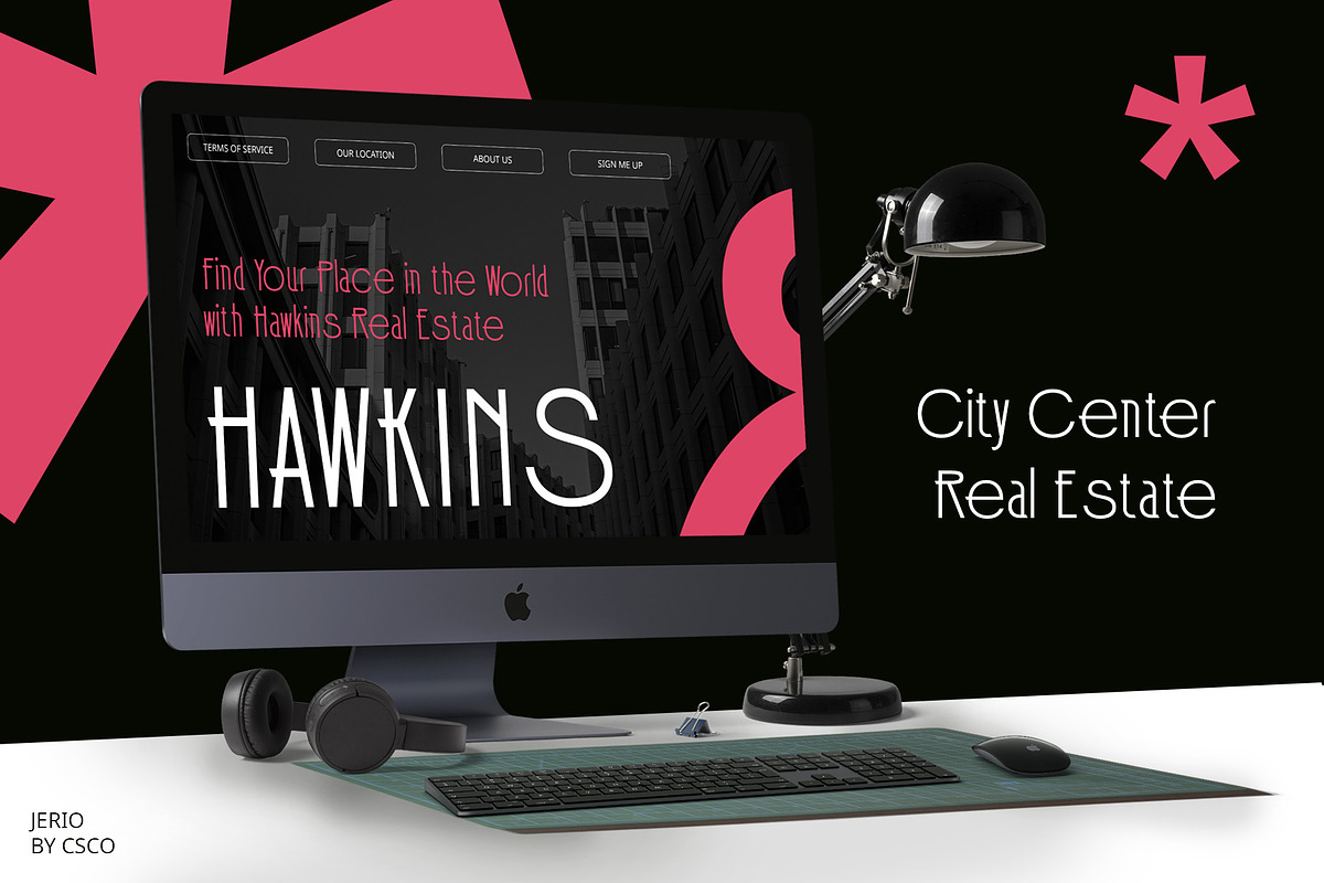 Jerio – Modern Sans Serif, a Sans Serif Font by Craft Supply Co. (Photo 7 of 8)