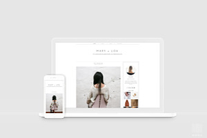 Scandinavian Blogger Theme Mary Lo