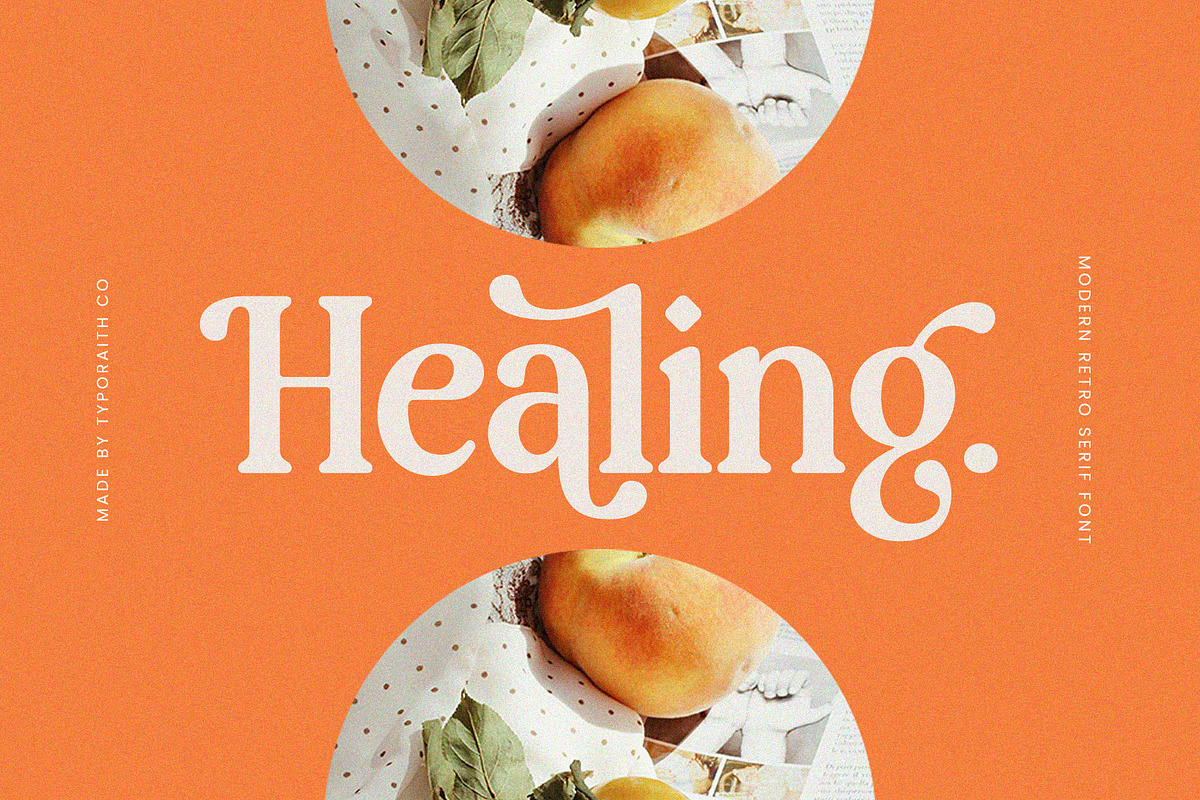 Grove Peach | Modern Retro Serif, a Serif Font by Typoraith Co (Photo 6 of 10)