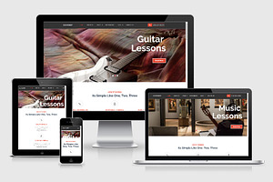 Music School & Music Band Template
