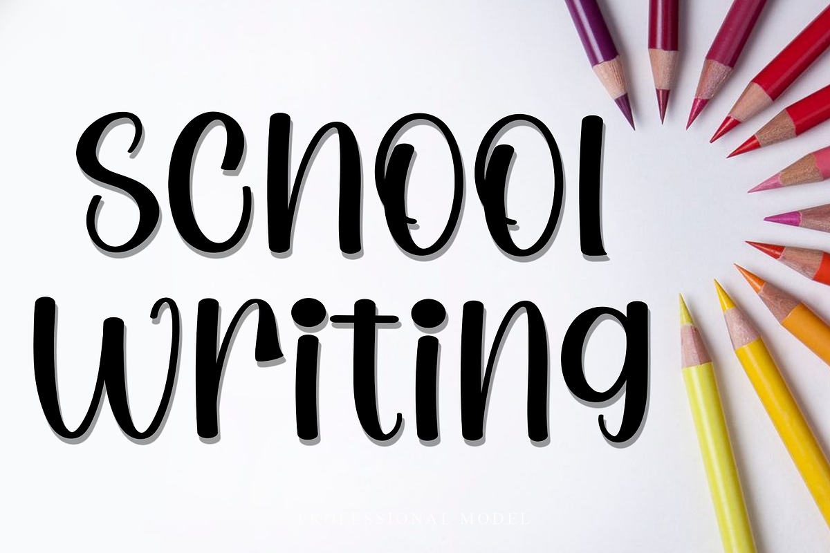 Holiday School, a Script Font by FreshTypeINK (Photo 4 of 7)