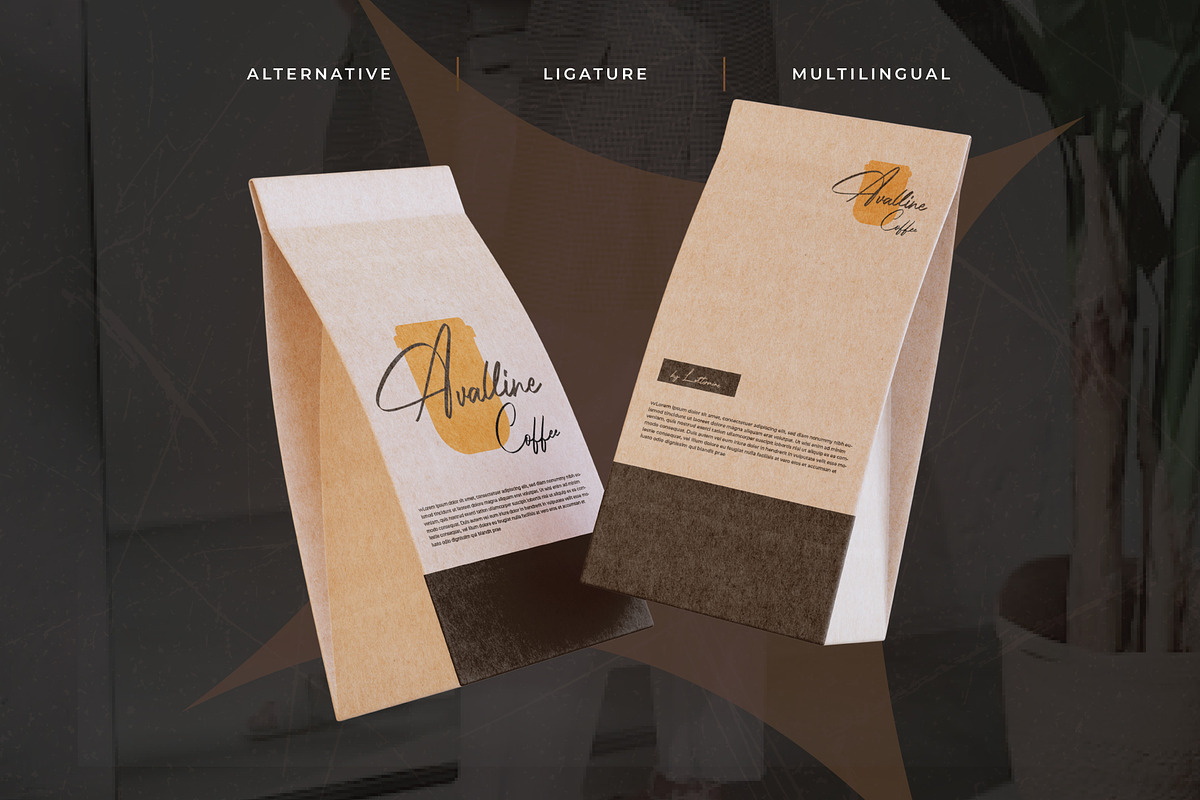 Avalline - Handwritten Script, a Script Font by Lettermine (Photo 4 of 10)