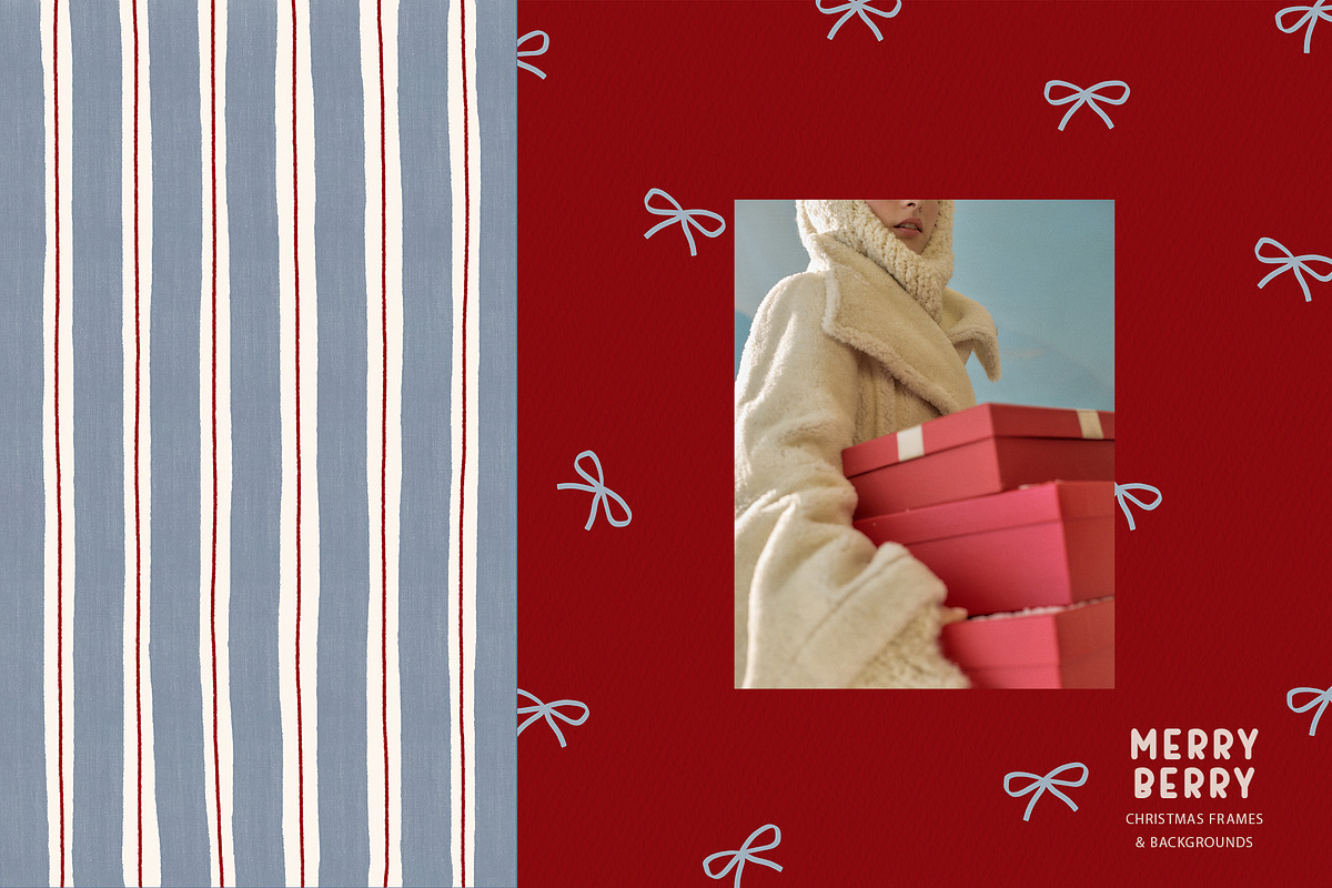 MerryBerry Christmas Frames & Papers, an Object Graphic by alonahaidash (Photo 12 of 15)