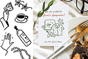 Whimsical bachelorette party clipart, a Decorative Illustration by Heartwarming Art (Thumbnail 10 of 14)