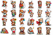 Whimsical Winter Clipart, an Illustration by Daily.Designs (Thumbnail 4 of 5)