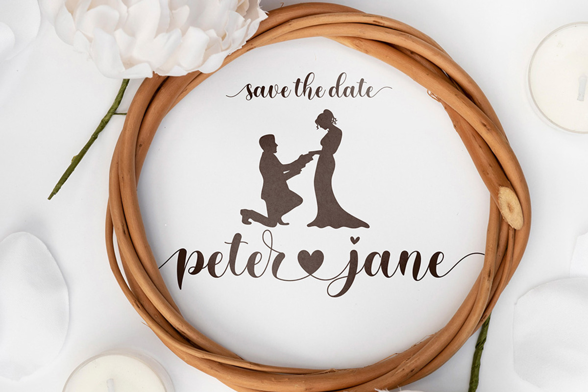 Jacky Betty | Lovely Calligraphy, a Script Font by Almeera Std (Photo 2 of 9)