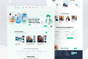 Mega UI Website Template Bundle, a Landing Page Template by DesignsLab (Thumbnail 19 of 22)
