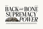 Back Bone Melavita Serif Family font, a Serif Font by Graphicxell (Thumbnail 2 of 18)