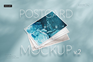 Postcard Mockup Set 01v.2