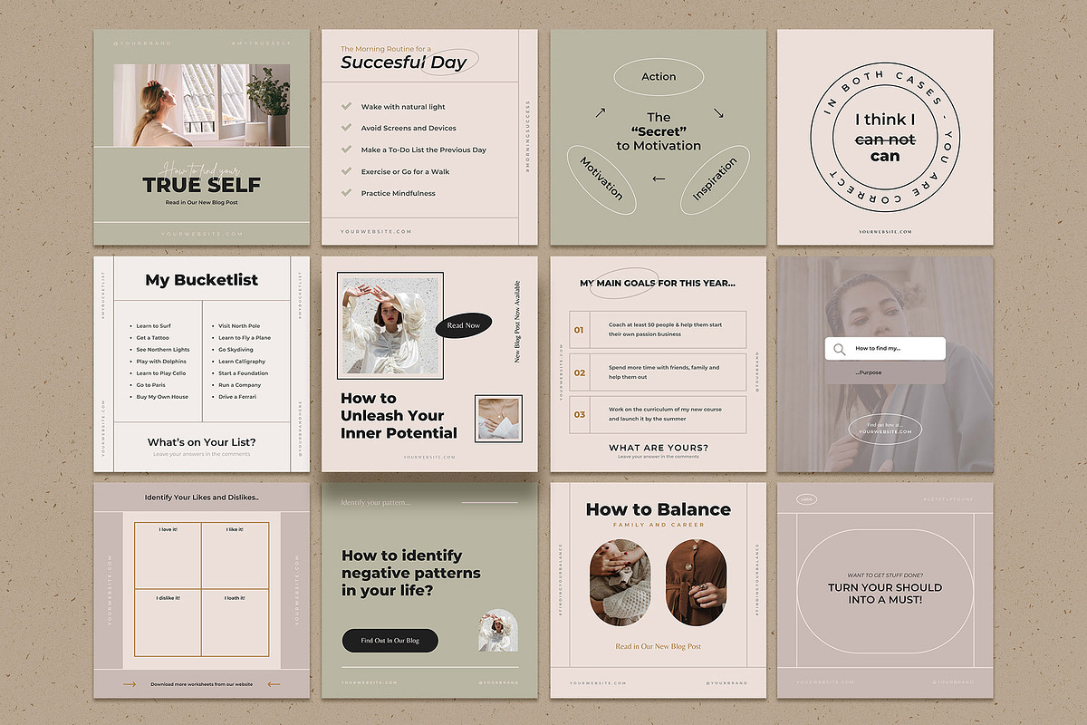 Coaching Social Media Templates, a Social Media Template by AndrewPixel (Photo 13 of 15)