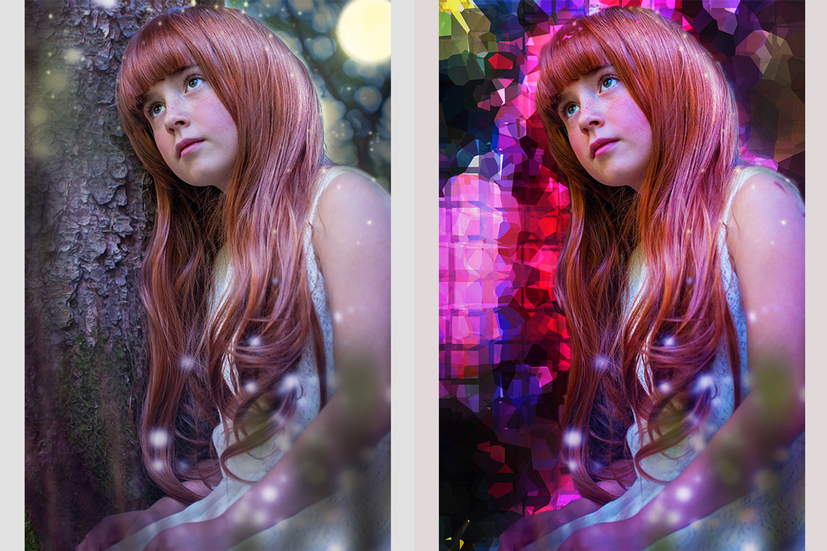 Glass Glow Photoshop Action, an Action Add-On by KiraYamato Design Studio (Photo 7 of 12)