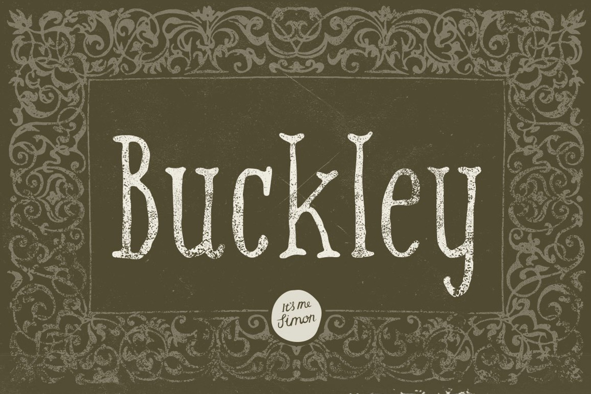 Serif font Buckley Serif, a Serif Font by Itsmesimon