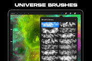 Procreate Universe Space Brushes, a Brush Add-On by Nurmiftah (Thumbnail 3 of 8)