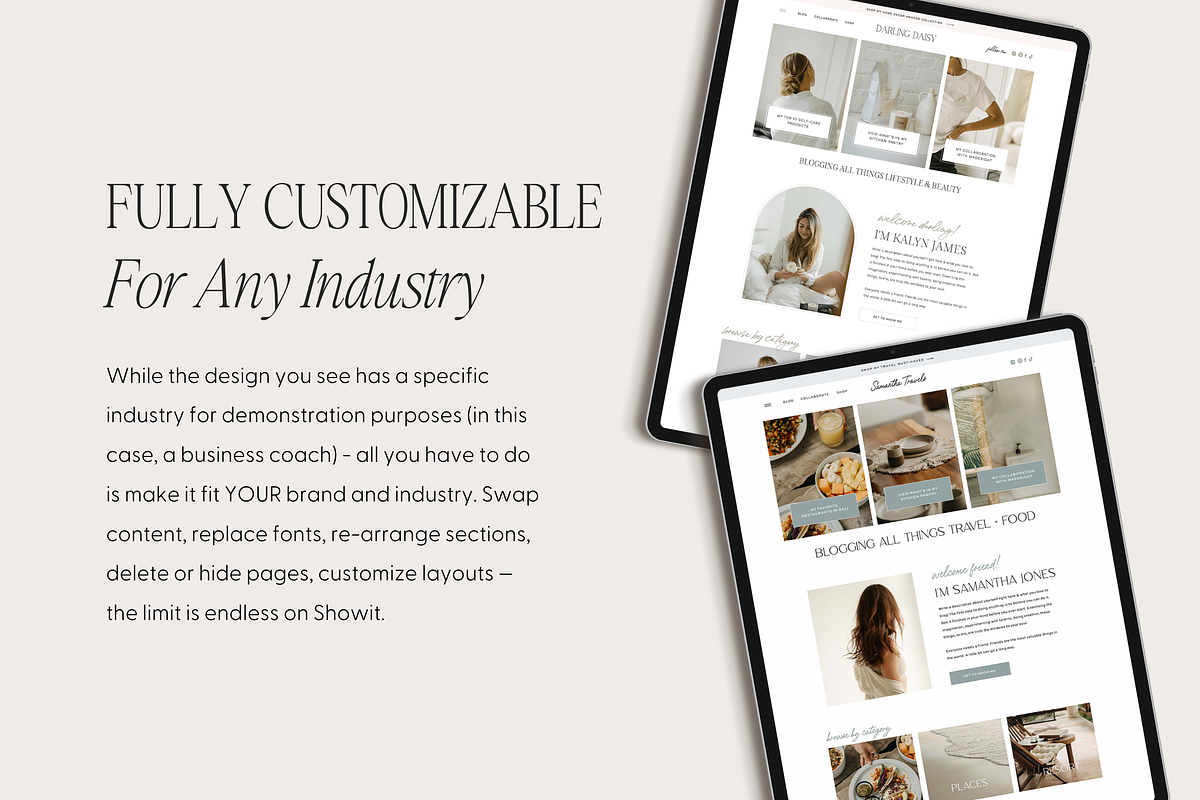 Blog Showit Website Template | Daisy, a Websites & App Template by Create with Danielle (Photo 4 of 5)
