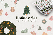 Winter Magic Clipart, an Object Illustration by Moon House Shop (Thumbnail 1 of 9)