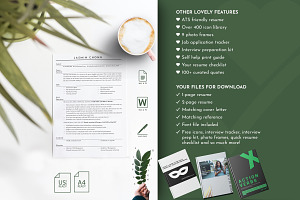 HR CV Template, Resume Template