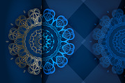 Mandala Oriental Floral art Bundle, a Background Graphic by NJ Himel (Thumbnail 31 of 97)
