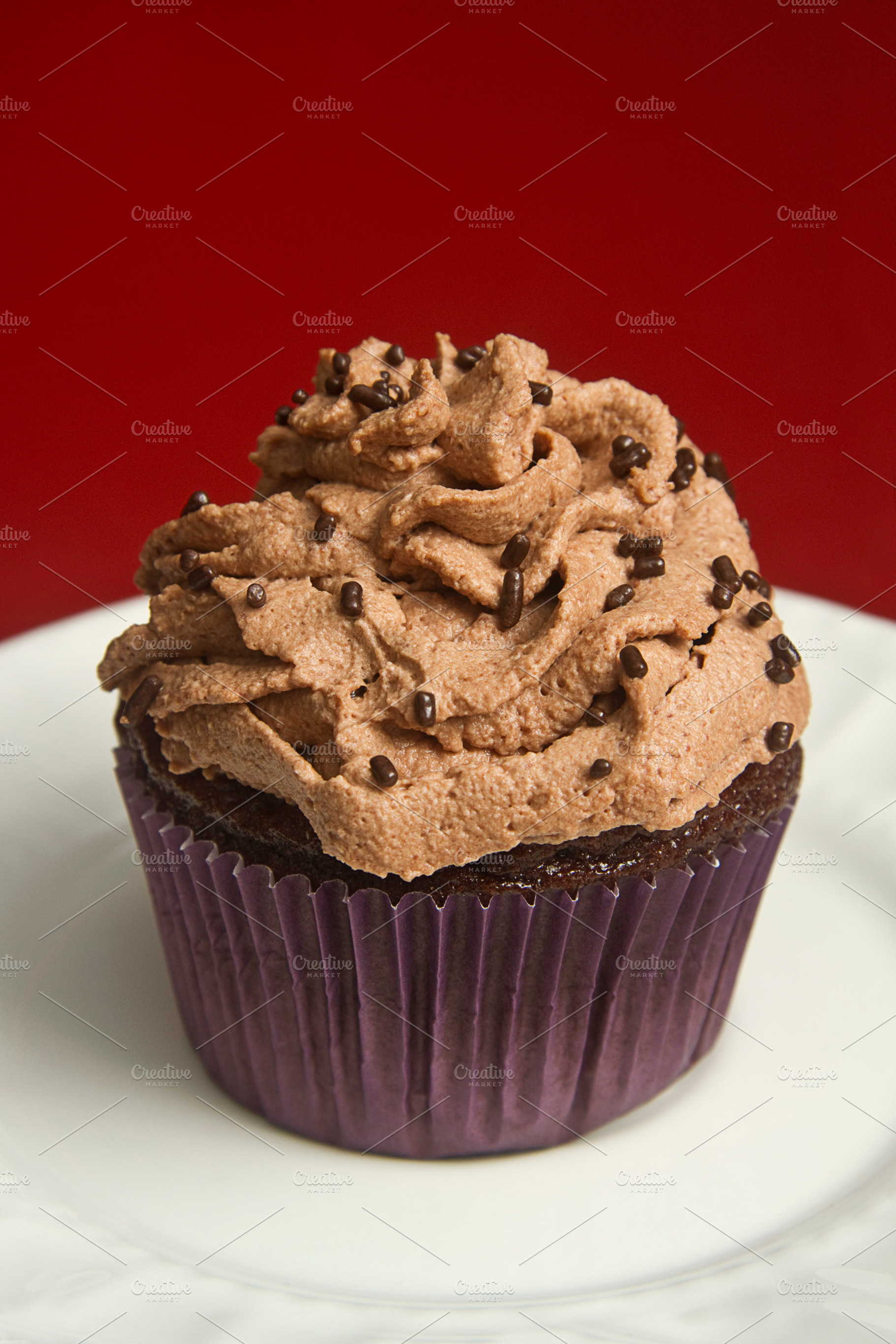 Decadent Chocolate Cupcake, a Food & Drink Photo by Ashe Green Design