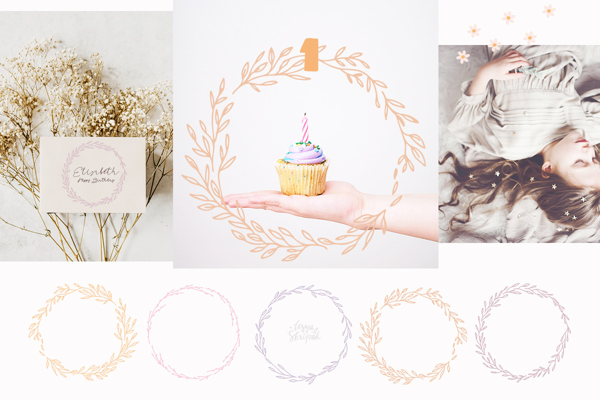 Little Ballerina. Clipart & Patterns, an Animal Illustration by Lesya Skripak (Photo 4 of 10)