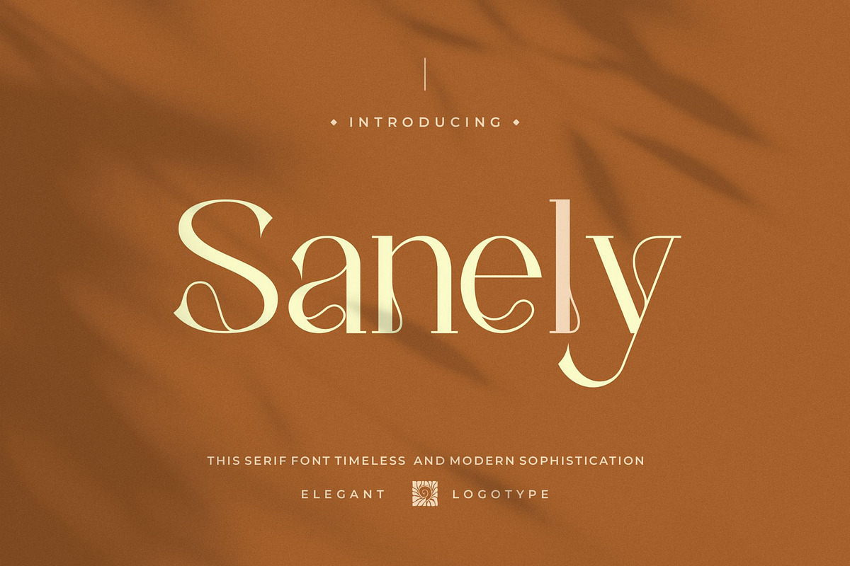 Sanely || Modern Classy Serif Font, a Serif Font by Ermedia Studio (Photo 1 of 10)