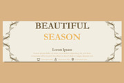 Abstract Floral Banner Template, a Marketing Template by sekitarief (Thumbnail 1 of 3)
