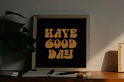 Super Dance Groovy Font, a Slab Serif Font by RantautypeStudio (Thumbnail 8 of 15)