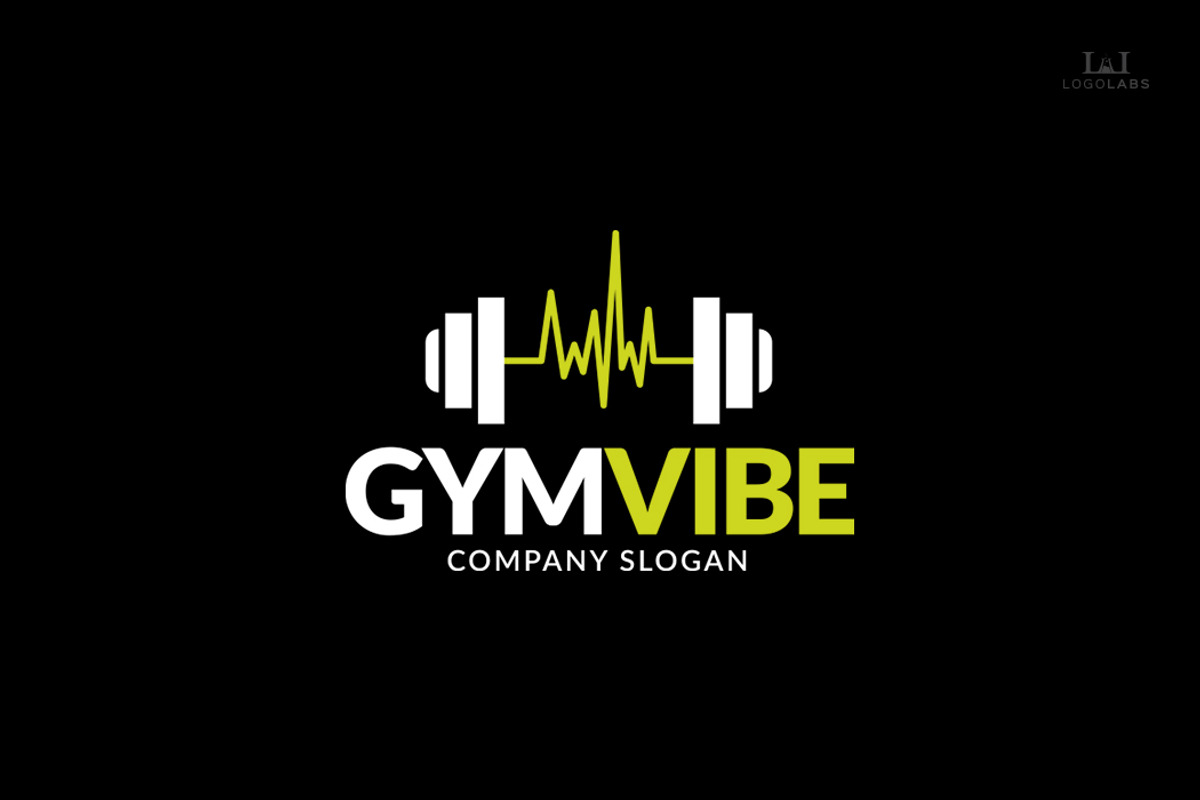 Gym Vibe Logo, a Branding & Logo Template by LogoLabs (Photo 2 of 4)