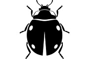 Ladybug Silhouette, an Object Graphic by Designer_Momina (Thumbnail 6 of 20)