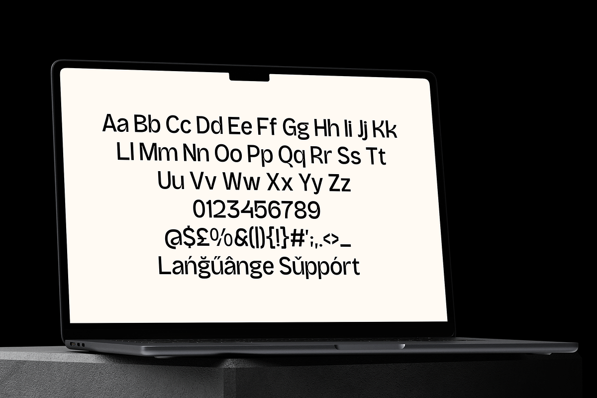 Moanslight - Modern Grotesque, a Sans Serif Font by Holyline Design (Photo 8 of 15)