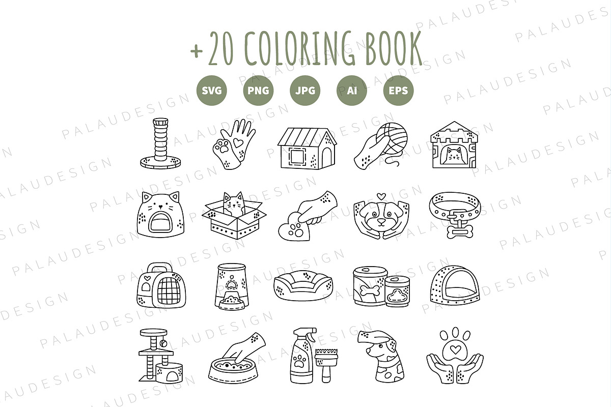 Pet Care Elements, an Animal Illustration by Palau (Photo 9 of 10)