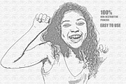 Old Sketch Art Effect, an Action Add-On by DesignCave (Thumbnail 5 of 5)