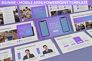 Siunar - Mobile Apps Powerpoint, a Presentation Template by SlideFactory (Thumbnail 1 of 4)