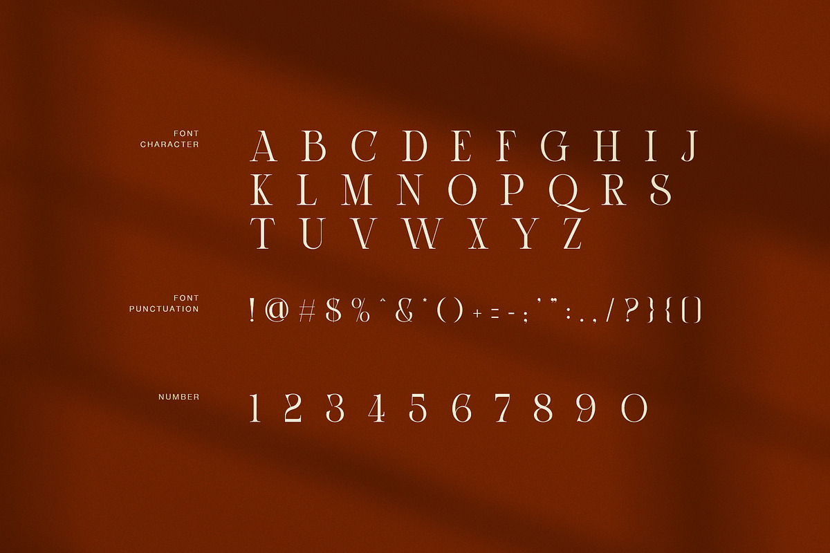 Giselo High Contrast Serif Font, a Serif Font by Graphicxell (Photo 7 of 8)